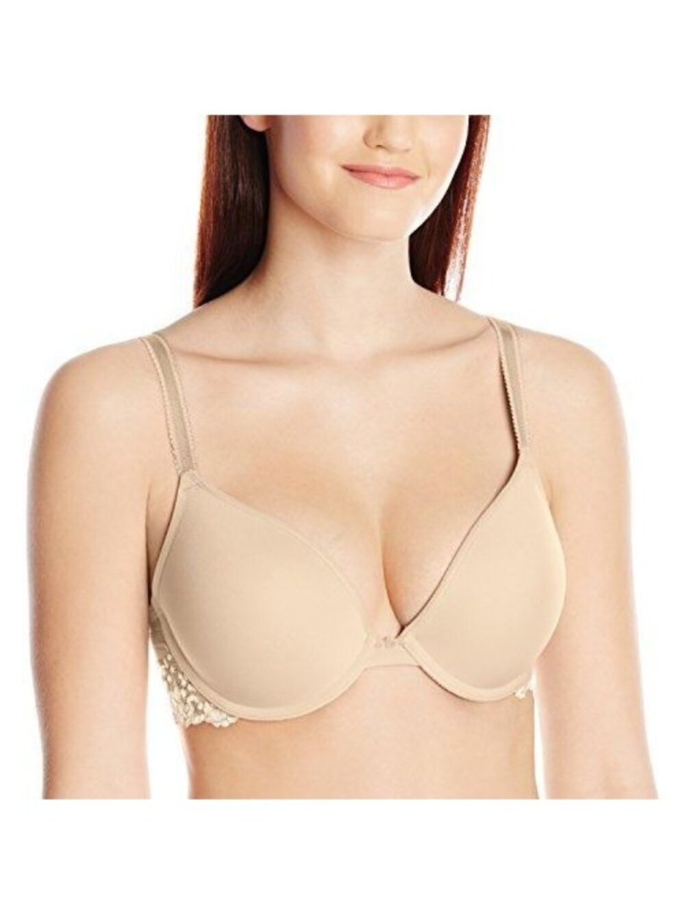 Wacoal Women's Embrace Lace Push-Up Bra 858191 Beige & Ivory 36A NWT